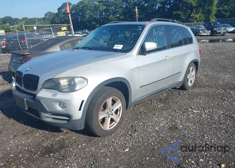 2008 BMW X5 4.8I from USA, damaged, VIN 5UXFE83528L161444